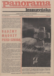Panorama Leszczyńska 1981.11.01 R.3 Nr44(99)