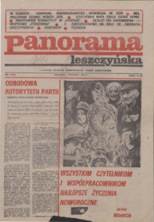 Panorama Leszczyńska 1984.01.01 R.6 Nr1(206)