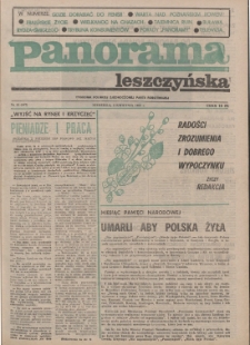 Panorama Leszczyńska 1983.04.03 R.5 Nr14(167)