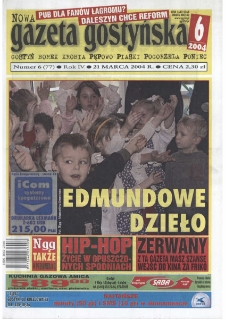 Nowa Gazeta Gostyńska 2004.03.21 R.4 Nr 6(77)