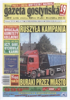 Nowa Gazeta Gostyńska 2004.09.19 R.4 Nr 19(90)