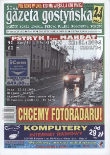 Nowa Gazeta Gostyńska 2004.11.28 R.4 Nr 24(95)