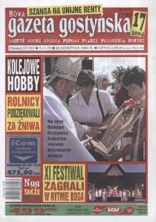 Nowa Gazeta Gostyńska 2004.04.27 R.4 Nr 17(88)
