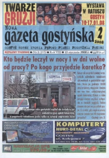 Nowa Gazeta Gostyńska 2008.01.13 R.8 Nr 2(245)