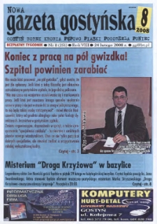 Nowa Gazeta Gostyńska 2008.02.24 R.8 Nr 8(251)
