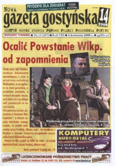 Nowa Gazeta Gostyńska 2008.04.06 R.8 Nr 14(257)