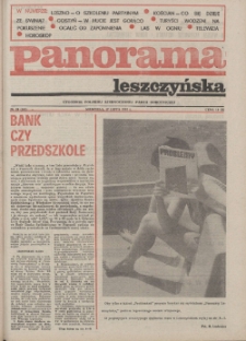 Panorama Leszczyńska 1983.07.17 R.5 Nr29(182)