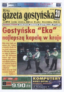 Nowa Gazeta Gostyńska 2008.05.18 R.8 Nr 20(263)