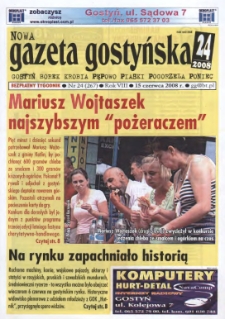 Nowa Gazeta Gostyńska 2008.06.15 R.8 Nr 24(267)