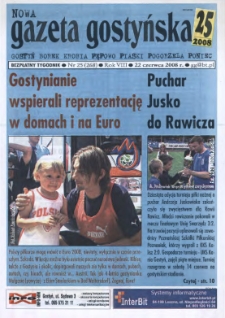 Nowa Gazeta Gostyńska 2008.06.22 R.8 Nr 25(268)