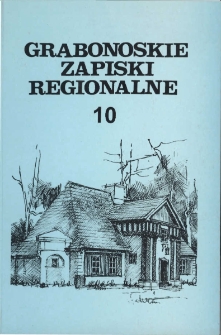 Grabonoskie Zapiski Regionalne 2002 Nr 10