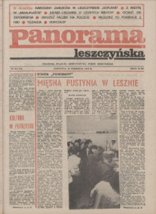 Panorama Leszczyńska 1983.09.25 R.5 Nr39(192)