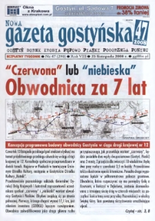 Nowa Gazeta Gostyńska 2008.11.28 R.8 Nr 47(290)