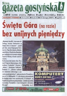 Nowa Gazeta Gostyńska 2009.02.15 R.9 Nr 6(301)