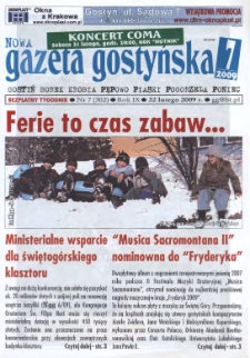 Nowa Gazeta Gostyńska 2009.02.22 R.9 Nr 7(302)