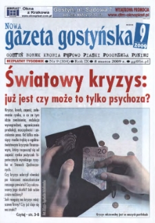 Nowa Gazeta Gostyńska 2009.03.08 R.9 Nr 9(304)