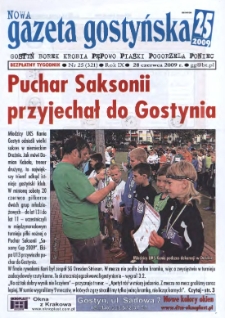 Nowa Gazeta Gostyńska 2009.06.28 R.9 Nr 25(321)