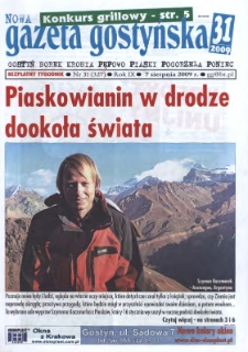 Nowa Gazeta Gostyńska 2009.08.07 R.9 Nr 31(327)