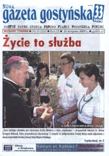 Nowa Gazeta Gostyńska 2009.08.21 R.9 Nr 33(329)