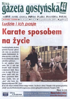 Nowa Gazeta Gostyńska 2009.10.16 R.9 Nr 41(337)