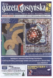 Nowa Gazeta Gostyńska 2009.12 R.9 Nr 51/52(347/348)