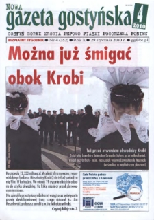 Nowa Gazeta Gostyńska 2010.01.29 R.10 Nr 4(352)