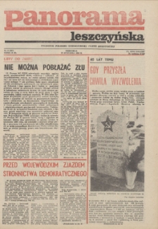 Panorama Leszczyńska 1985.01.27 R.7 Nr4(262)