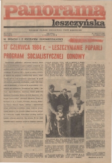 Panorama Leszczyńska 1984.06.24 R.6 Nr26(231)