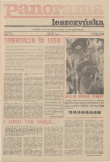 Panorama Leszczyńska 1984.08.12 R.6 Nr33(238)