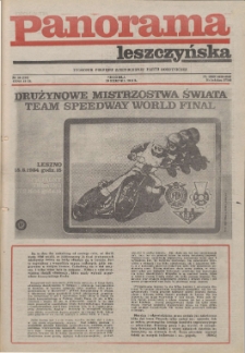 Panorama Leszczyńska 1984.08.19 R.6 Nr34(239)