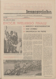 Panorama Leszczyńska 1984.08.28 R.6 Nr35(240)