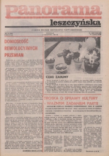 Panorama Leszczyńska 1984.11.04 R.6 Nr45(250)