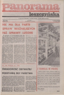 Panorama Leszczyńska 1984.11.18 R.6 Nr47(252)