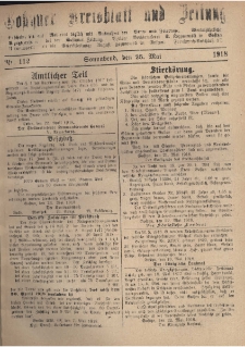 Gostyner Kreisblatt und Zeitung 1918.05.25 Nr 112