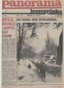 Panorama Leszczyńska 1986.01.12 R.8 Nr2(312)