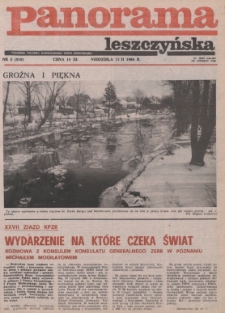 Panorama Leszczyńska 1986.02.23 R.8 Nr8(318)