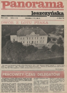 Panorama Leszczyńska 1986.06.15 R.6 Nr24(334)