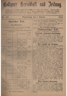 Gostyner Kreisblat und Zeitung 1914.10.01 Nr 112