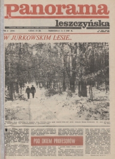 Panorama Leszczyńska 1987.01.11 R.9 Nr2(364)