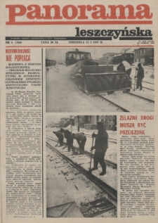 Panorama Leszczyńska 1987.01.25 R.9 Nr4(366)