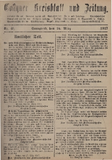 Gostyner Kreisblatt und Zeitung 1917.03.24 Nr 66
