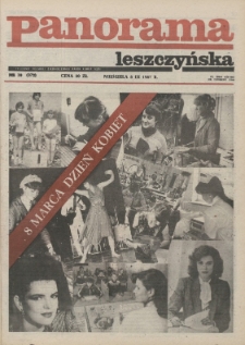 Panorama Leszczyńska 1987.03.08 R.9 Nr10(372)