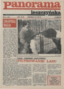 Panorama Leszczyńska 1987.04.05 r.9 nr 14(376)