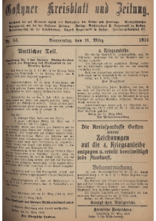Gostyner Kreisblatt und Zeitung 1916.03.16 Nr 64
