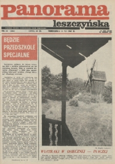 Panorama Leszczyńska 1987.06.14 R.9 Nr24(386)
