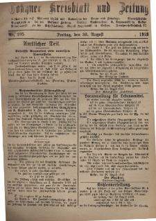 Gostyner Kreisblatt und Zeitung 1918.08.30 Nr 195