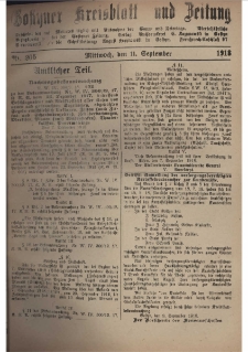 Gostyner Kreisblatt und Zeitung 1918.09.11 Nr 205