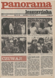 Panorama Leszczyńska 1987.08.09 R.9 Nr32(394)