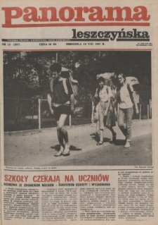 Panorama Leszczyńska 1987.08.30 R.9 Nr35(397)