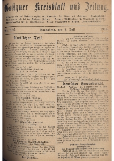 Gostyner Kreisblatt und Zeitung 1916.07.08 Nr 156